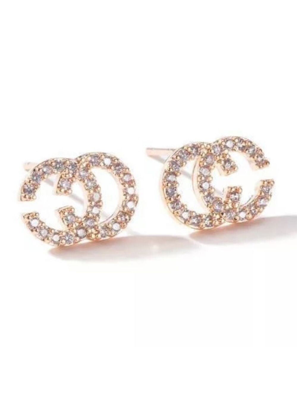 Cc Zircon Crystal Earrings
